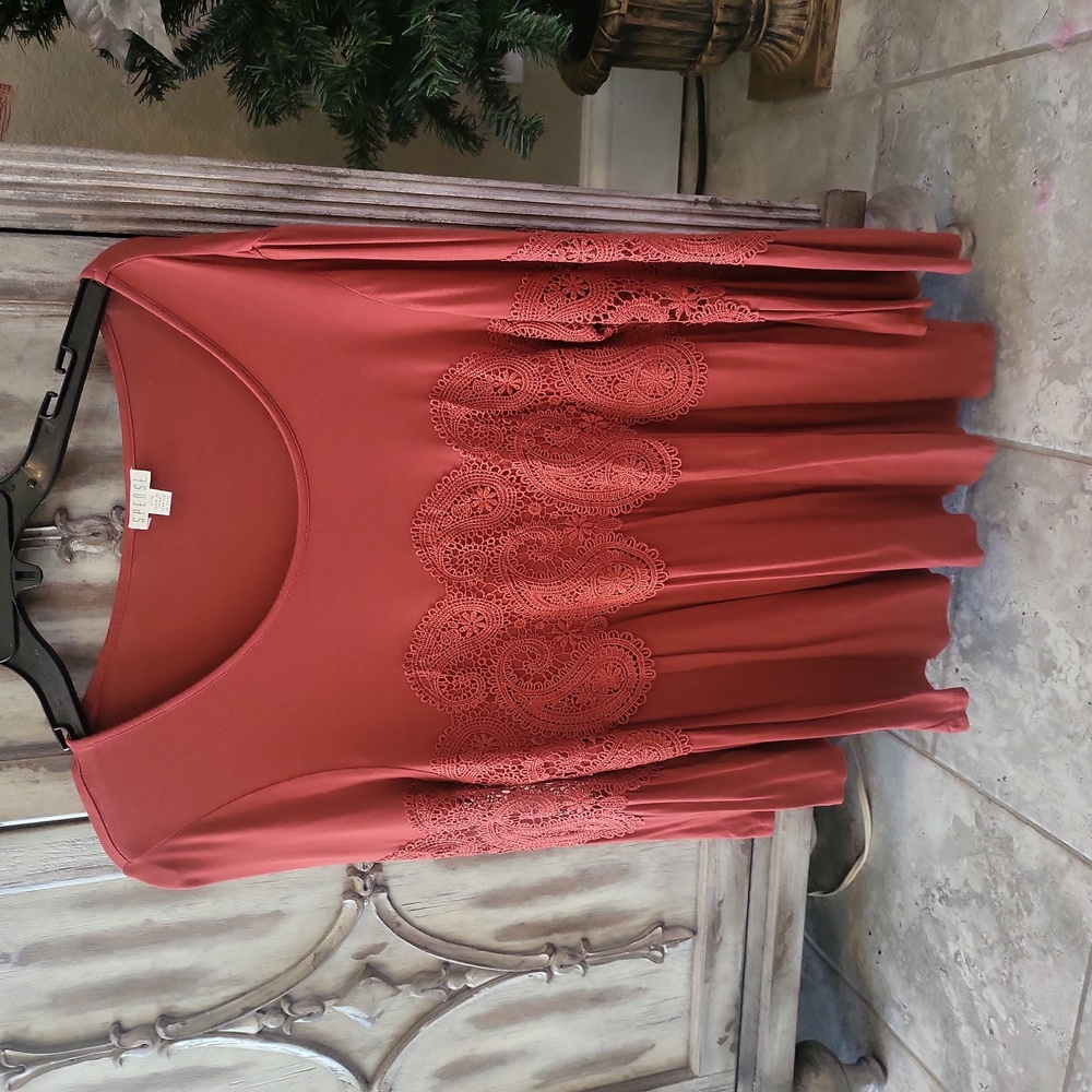 Spense brand size med New w/out tags. Pumpkin color. Cotton